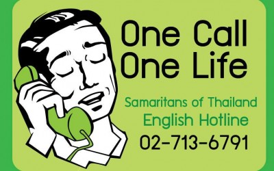 Samaritans of Thailand English Hotline