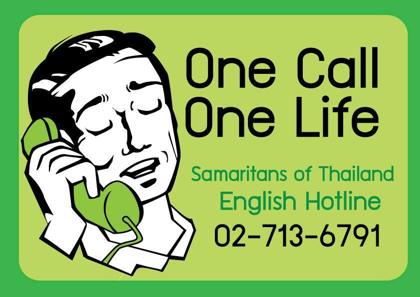 Samaritans of Thailand English Hotline